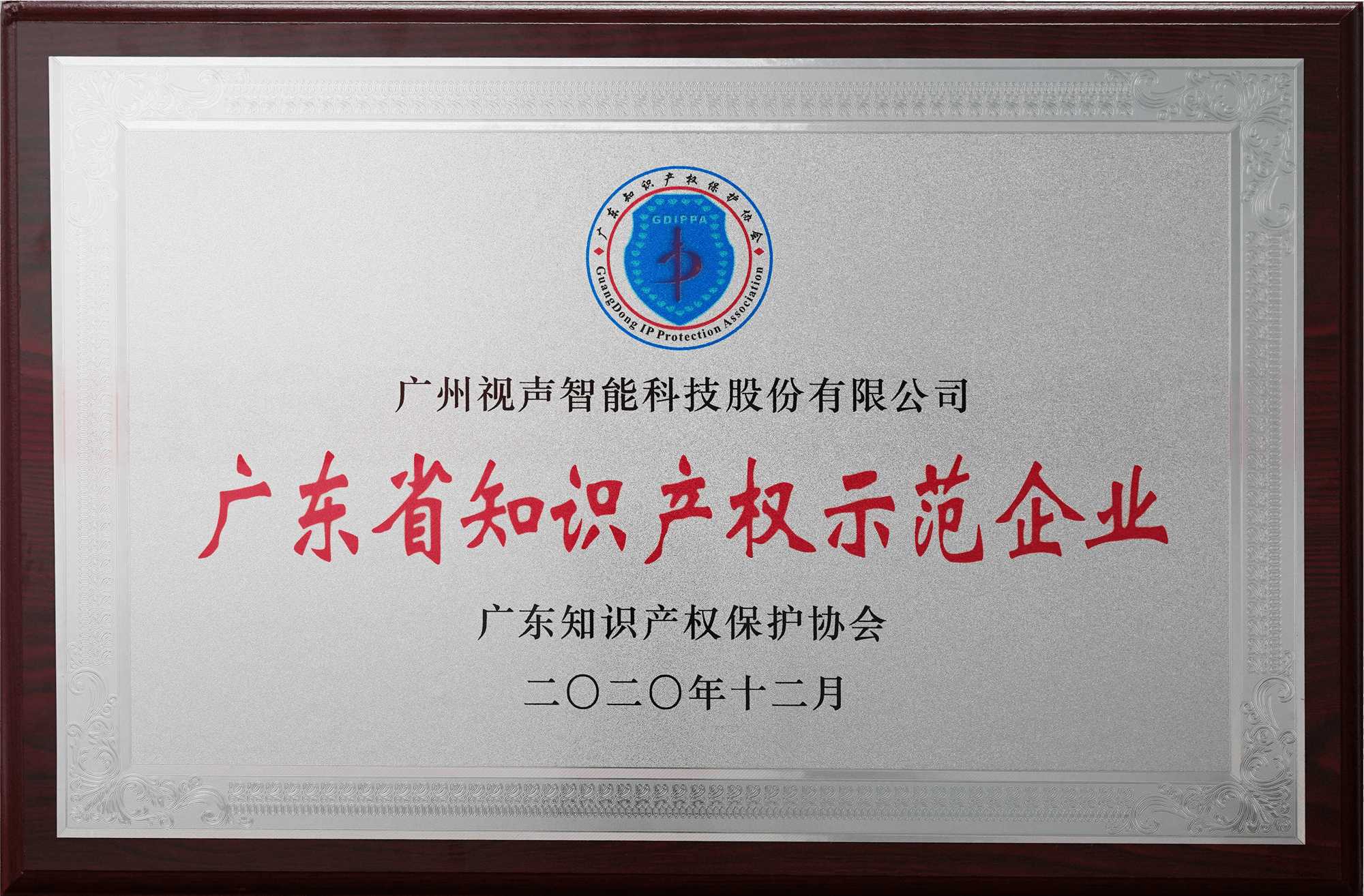 廣東省知識(shí)產(chǎn)權(quán)示范企業(yè)