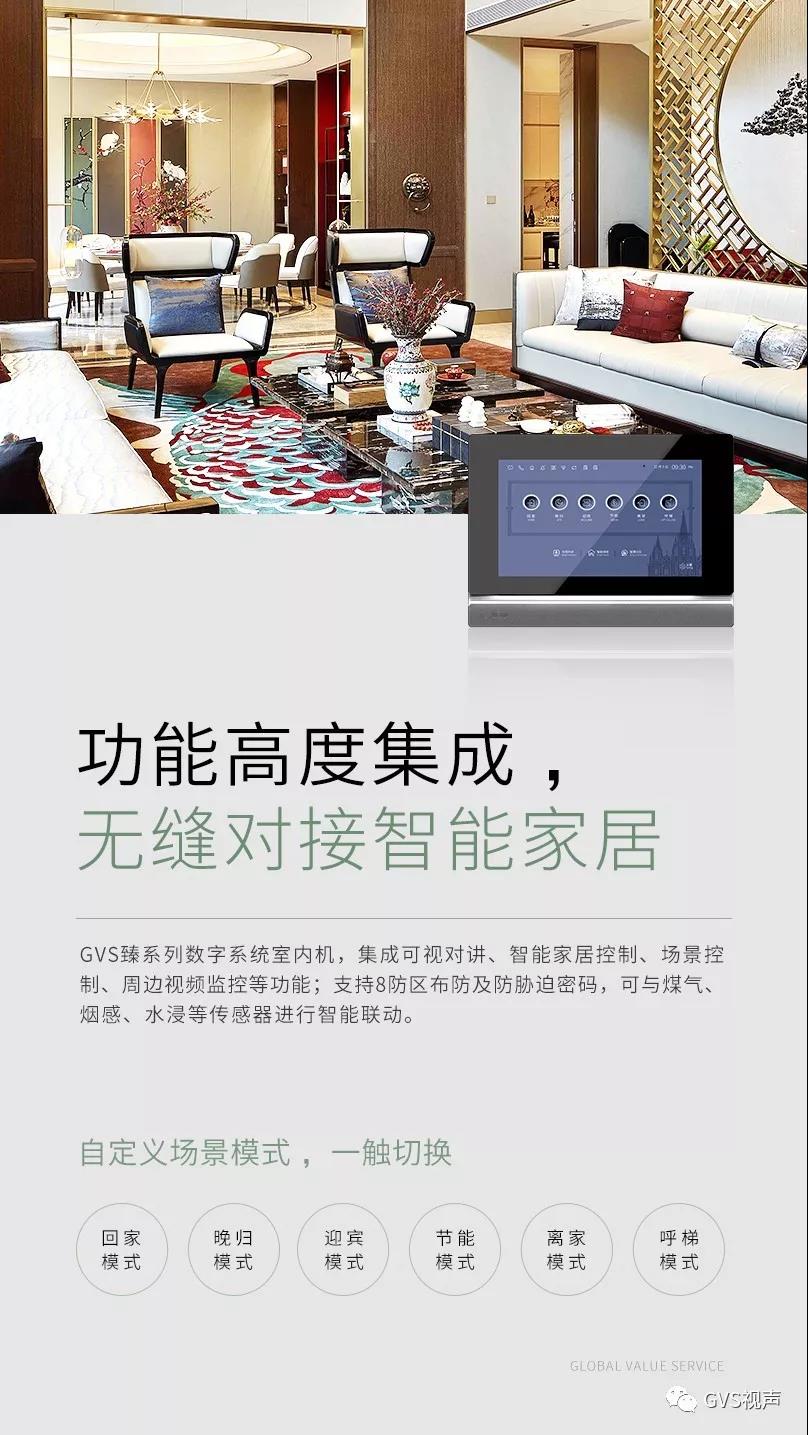 GVS臻系列數字系統(tǒng)室內機
